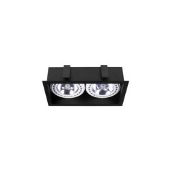 Įleidžiamas lubinis šviestuvas MOD DOWNLIGHT 2xGU10 ES111 IP20 Juoda