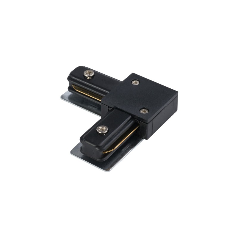 Bėginės sistemos L formos jungtis PROFILE L CONNECTOR IP20 Juoda