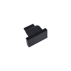 Dangtelis PROFILE DEAD END CAP IP20 Juoda