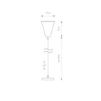 Tvirtinimo priedas PROFILE SUSPENSION IP20 Balta