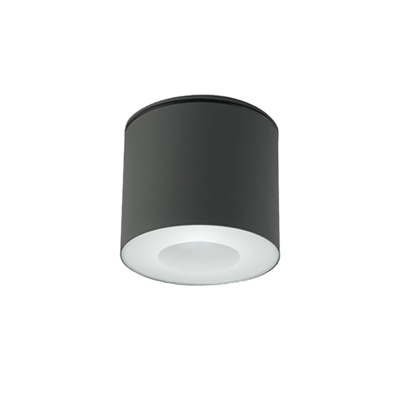 Lauko lubinis šviestuvas HEXA 1xGU10 IP44 Grafitinė