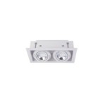 Įleidžiamas lubinis šviestuvas DOWNLIGHT ES111 2xGU10 ES111 IP20 Balta