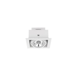 Įleidžiamas lubinis šviestuvas DOWNLIGHT ES111 1xGU10 ES111 IP20 Balta