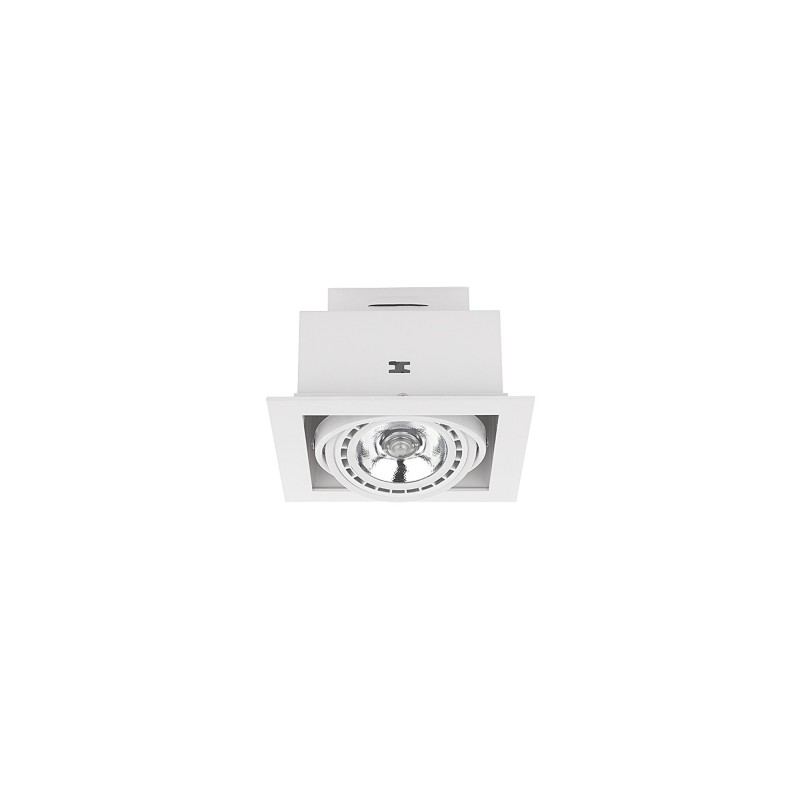 Įleidžiamas lubinis šviestuvas DOWNLIGHT ES111 1xGU10 ES111 IP20 Balta