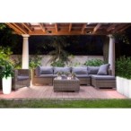 Dekoratyvinis lauko šviestuvas FLOWERPOT M 1xE27 IP44 Balta