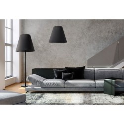 Pakabinamas šviestuvas MOSS 3xE27 IP20 Juoda
