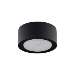 Taškinis šviestuvas FLEA 1xGX53 max 12W LED IP20 Juoda