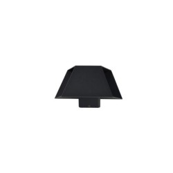 Sieninis šviestuvas TRIANGLES LED 2x5W 3000K IP54 Juoda
