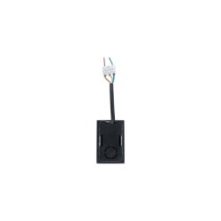 Sieninis montuojamas lauko šviestuvas BAY LED LED 3W 3000K IP65 Juoda