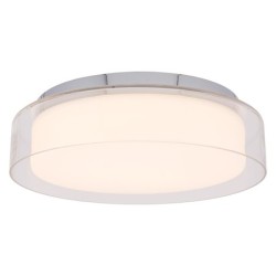 Plafonas PAN LED M LED 17W 4000K IP44 Permatoma