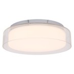 Plafonas PAN LED M LED 17W 4000K IP44 Permatoma