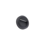 Sieninis šviestuvas SIDEWALK ROUND LED 3W 3000K IP54 Juoda