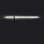 Sieninis šviestuvas IMPULSE LED L LED 15W 3000K IP23 Juoda su jungikliu