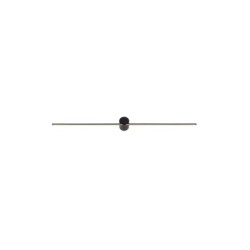 Sieninis šviestuvas PIN LED M LED 10W 4000K IP44 Juoda