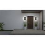 Sieninis šviestuvas PIN LED L LED 15W 4000K IP44 Juoda