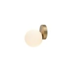 Sieninis šviestuvas ICE BALL 1xG9 IP44 Antikinio žalvario