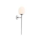 Sieninis šviestuvas TORCH G9 IP44 Chromo
