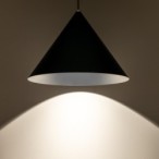 Pakabinamas šviestuvas ZENITH M 1xGU10 IP20 Juoda