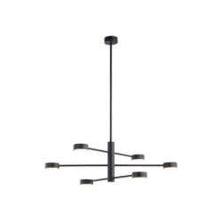Pakabinamas šviestuvas ORBIT GX53 IP20 Juoda
