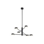 Pakabinamas šviestuvas ORBIT GX53 IP20 Juoda