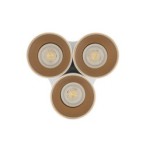 Taškinis šviestuvas EYE TONE 3xGU10 IP20 Balta