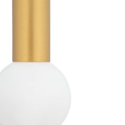 Pakabinamas šviestuvas BATON 1xE27 IP20 Žalvario