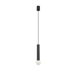 Pakabinamas šviestuvas BATON 1xE27 IP20 Juoda
