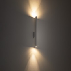 Sieninis šviestuvas LASER WALL 2xG9 IP20 Balta