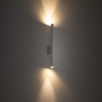 Sieninis šviestuvas LASER WALL 2xG9 IP20 Balta