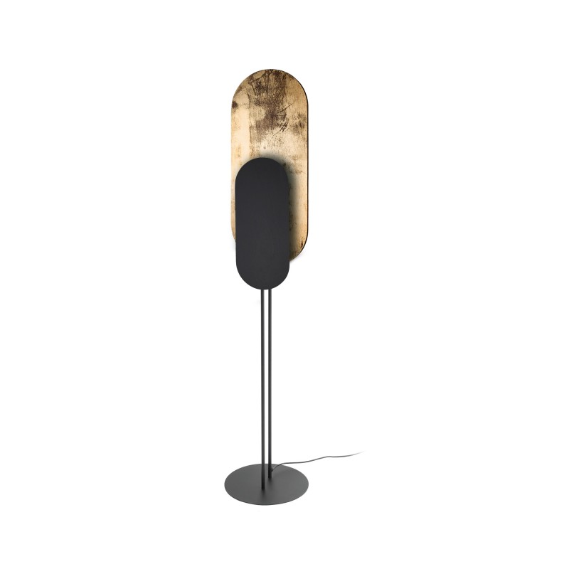 Toršeras WHEEL LUX 2xGX53 IP20 Juoda