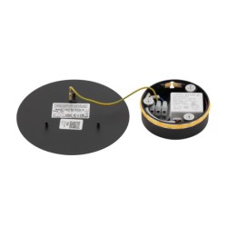 Sieninis šviestuvas RING LED S LED 7W 3000K IP20 Juoda