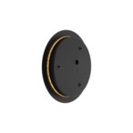 Sieninis šviestuvas RING LED M LED 10W 3000K IP20 Juoda