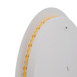 Sieninis šviestuvas RING LED L LED 13W 3000K IP20 Balta