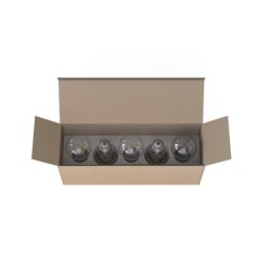 LED lemputė A60 2W 2200K E27 IP20 Gintarinė