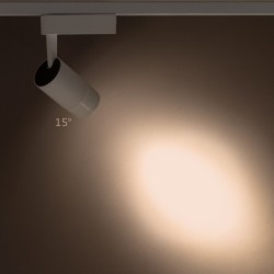 Bėginis šviestuvas PROFILE ZOOM LED LED 9W 3000K IP20 Balta