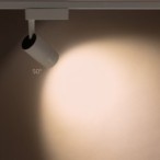 Bėginis šviestuvas PROFILE ZOOM LED LED 9W 3000K IP20 Balta
