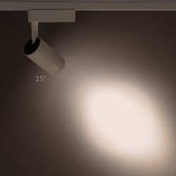 Šviestuvas bėginei sistemai PROFILE ZOOM LED LED 9W 4000K IP20 Balta