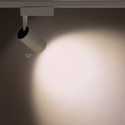 Šviestuvas bėginei sistemai PROFILE ZOOM LED LED 9W 4000K IP20 Balta