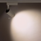 Šviestuvas bėginei sistemai PROFILE ZOOM LED LED 9W 4000K IP20 Balta