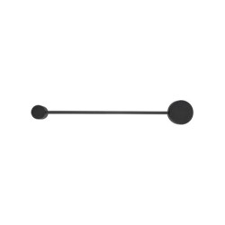 Sieninis šviestuvas ORBIT GX53 IP20 Juoda