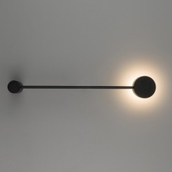 Sieninis šviestuvas ORBIT GX53 IP20 Juoda
