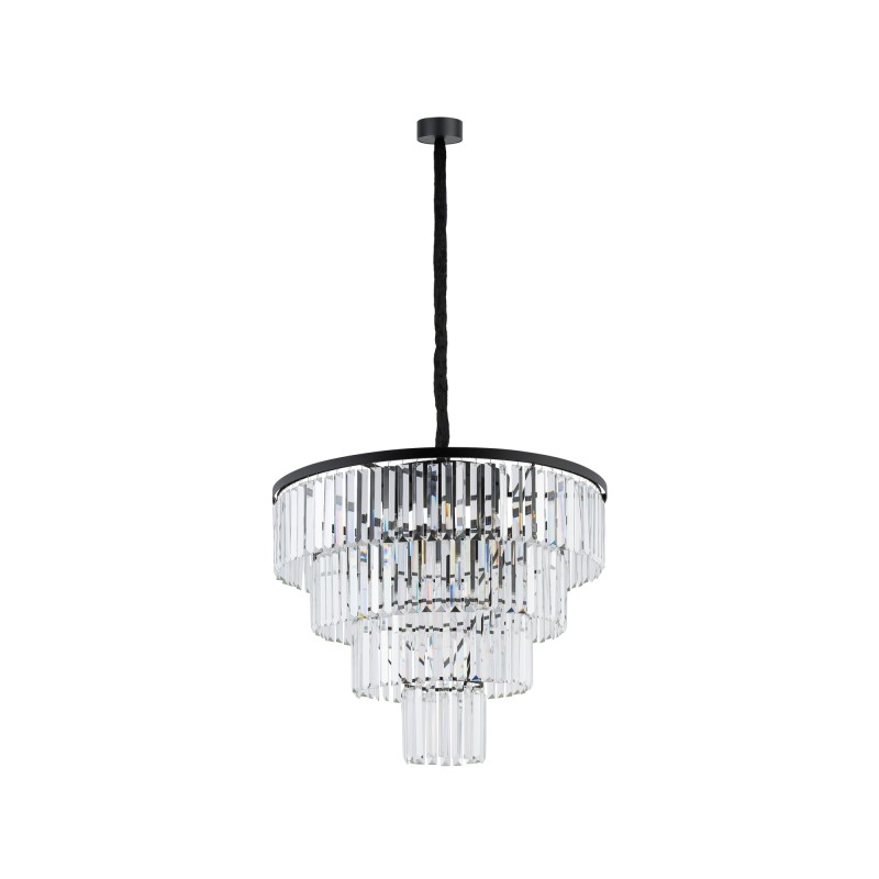 Pakabinamas šviestuvas CRISTAL L 12xE14 Skaidri
