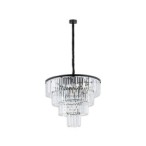 Pakabinamas šviestuvas CRISTAL L 12xE14 Skaidri