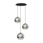 Pakabinamas šviestuvas GLOBE PLUS 3xE27 IP20 Chromas