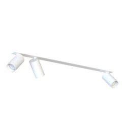 Pakreipiamas šviestuvas MONO SURFACE 3xGU10 IP20 Balta