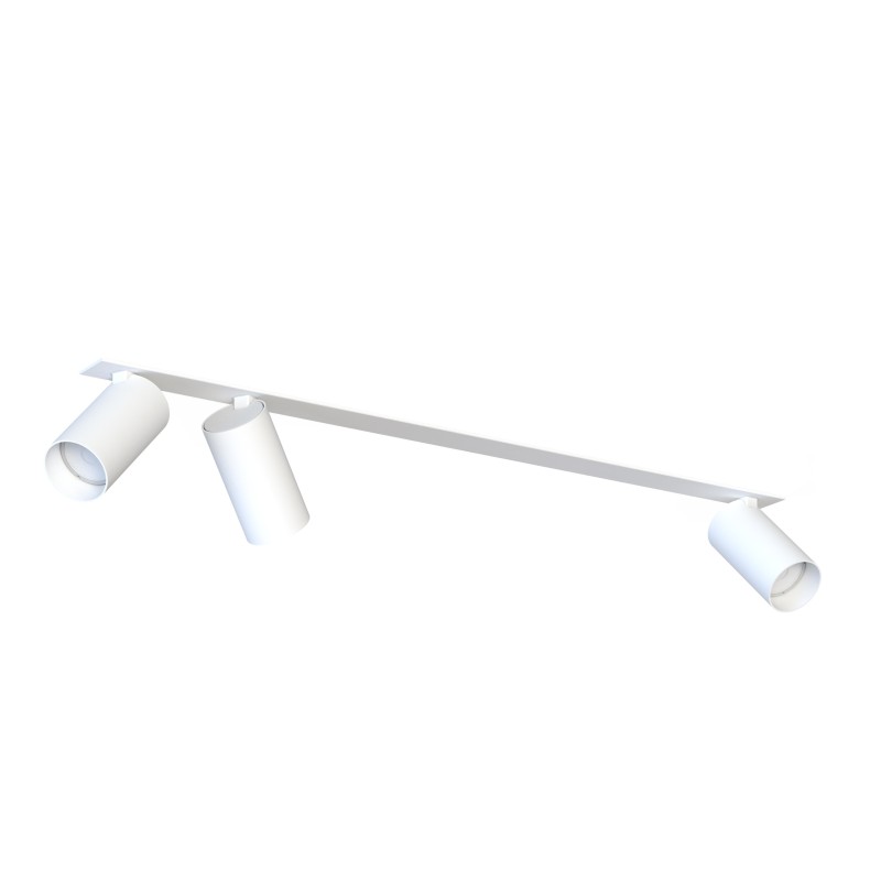Pakreipiamas šviestuvas MONO SURFACE 3xGU10 IP20 Balta