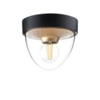 Lauko lubinis šviestuvas NOOK E27 IP44 Aukso