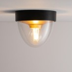 Lauko lubinis šviestuvas NOOK E27 IP44 Aukso