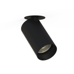 Pakreipiamas šviestuvas MONO SURFACE GU10 IP20 Juoda