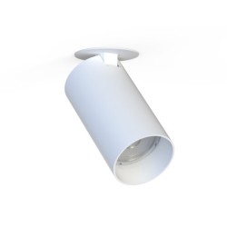 Pakreipiamas šviestuvas MONO SURFACE GU10 IP20 Balta